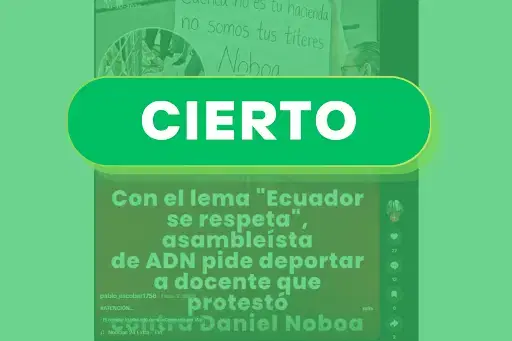 Xavier Ordóñez invoca ley para deportar a docente