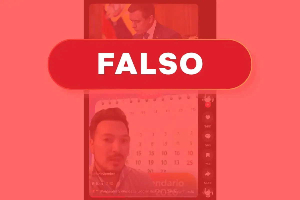 Video de Wilo Prado sobre 5 días de feriado, de 2024