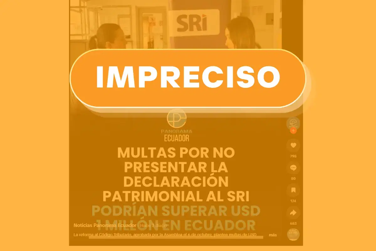 Reforma tributaria en Ecuador: multas aún no vigentes