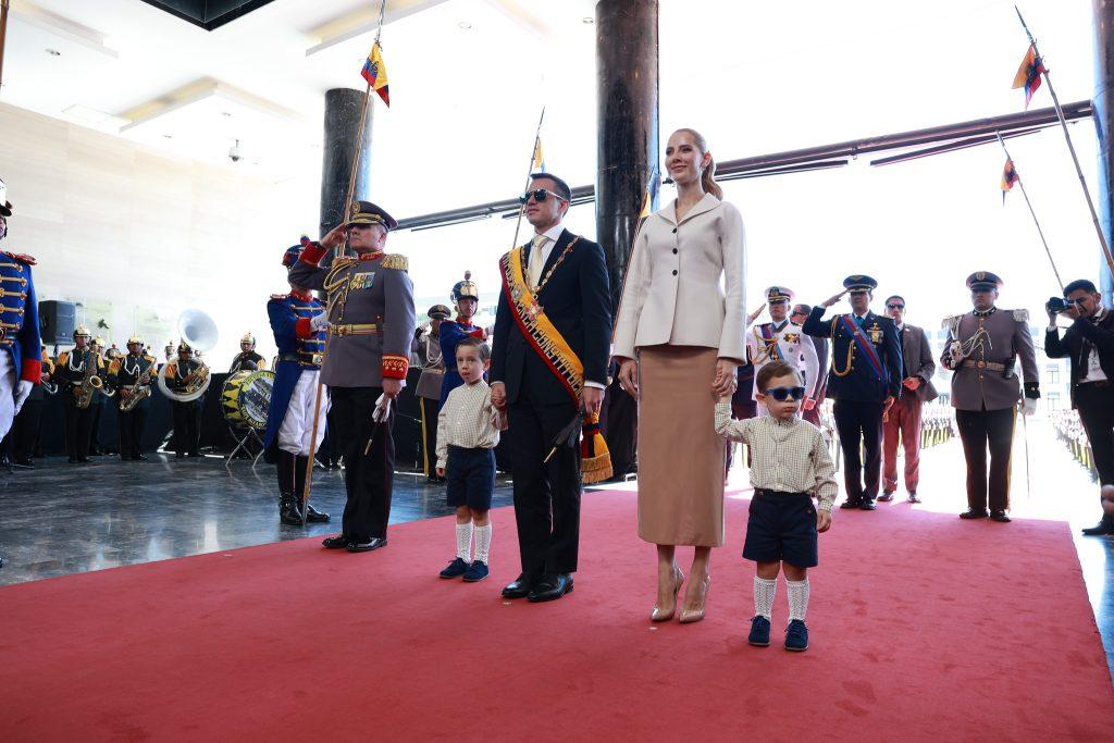 Daniel Noboa presenta avances en obras, salud y seguridad tras un año