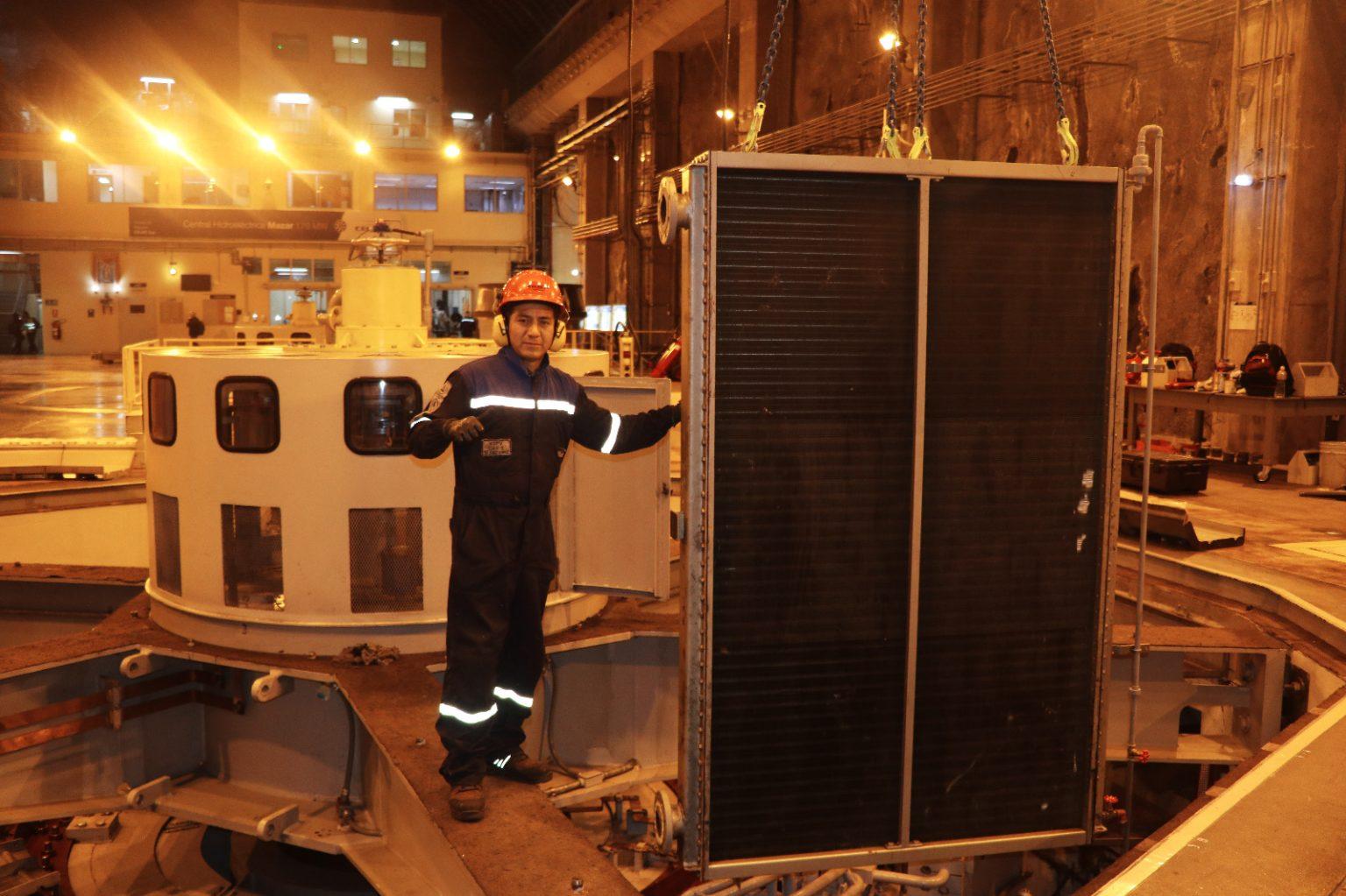Finaliza antes de tiempo mantenimiento en Hidroeléctrica Mazar