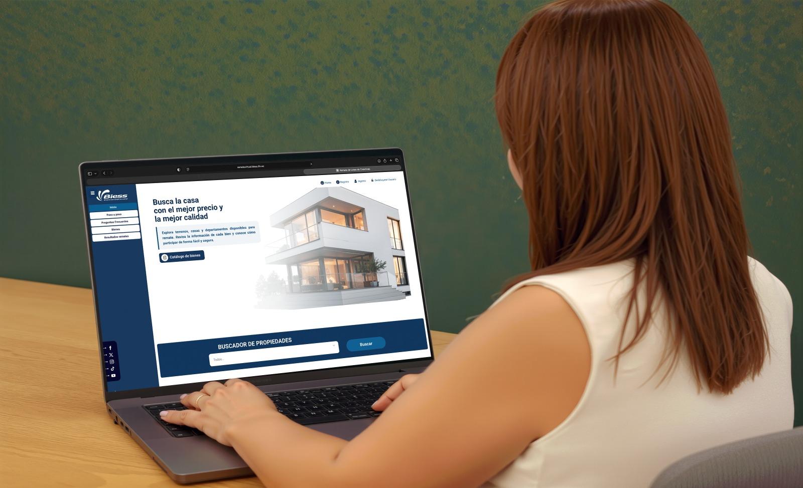 Biess presentó nueva versión de su portal de remates de bienes inmuebles