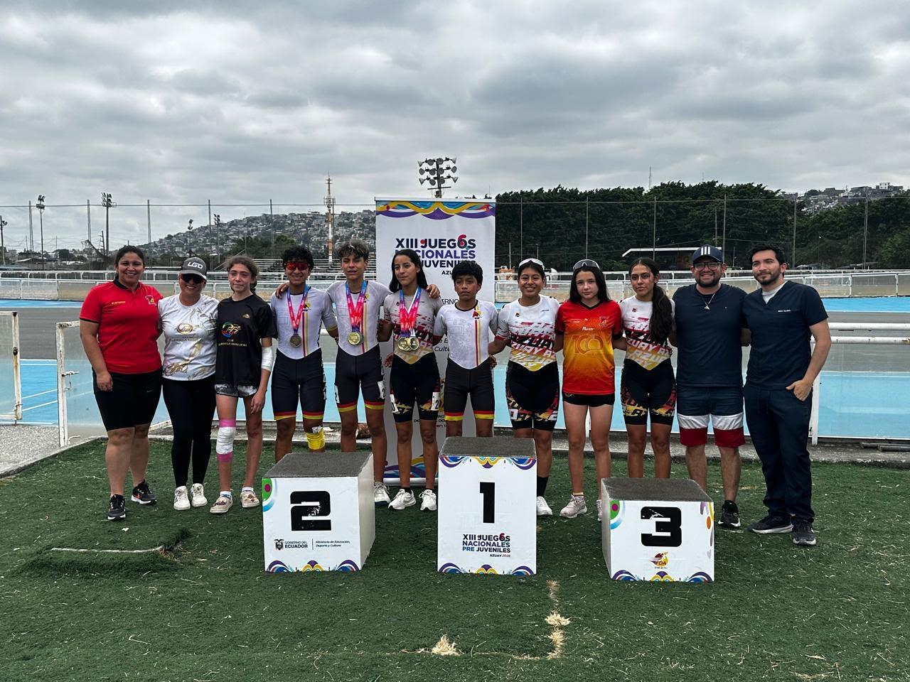 Azuay destaca con medallas en Juegos Nacionales Prejuveniles