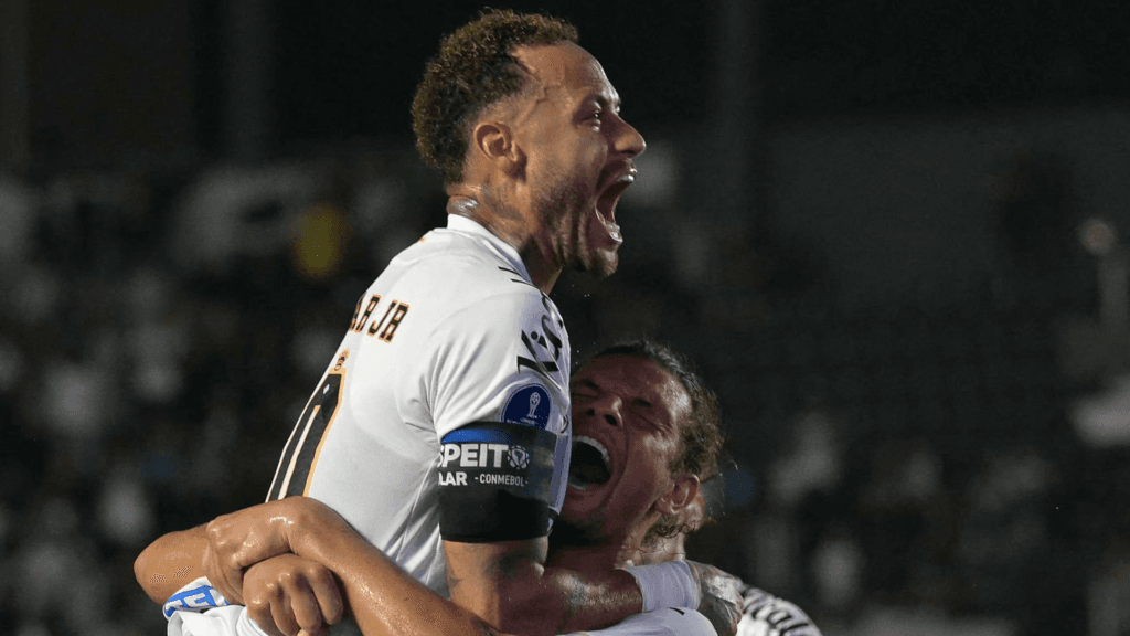 Neymar destaca con 2 asistencias en la Sudamericana