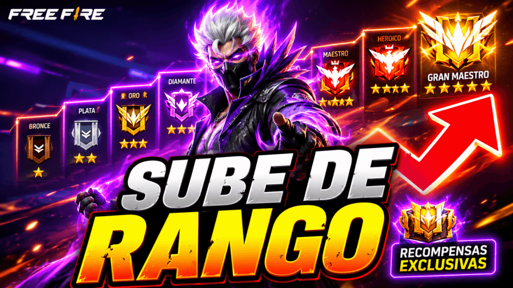 Cómo subir de rango rápido en Free Fire
