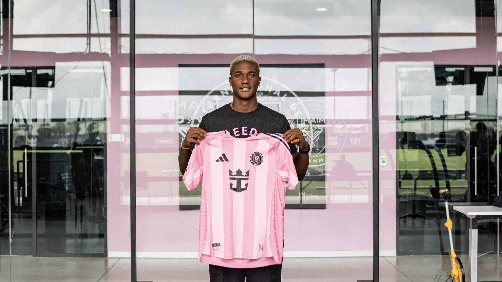 Fricio Caicedo quiere brillar en el Inter Miami