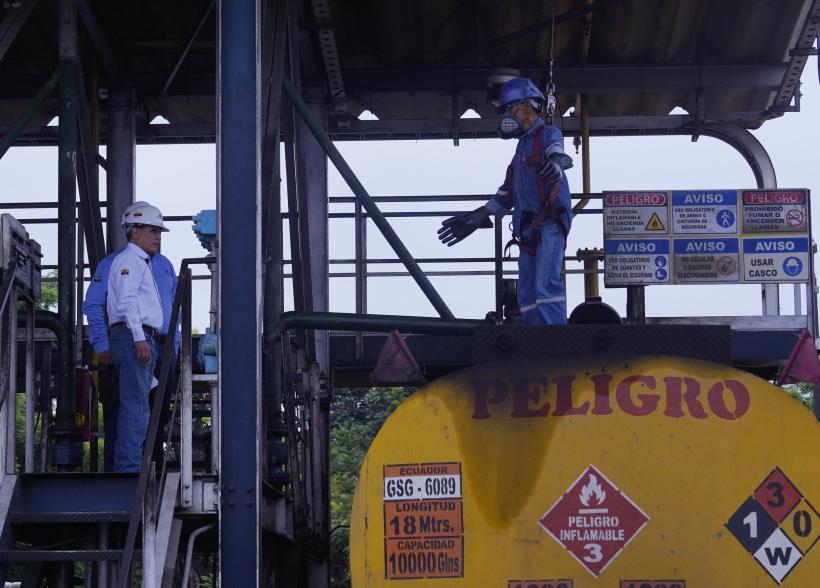 # Petróleo de Texas, de referencia para Ecuador, sube a su nivel más alto desde julio tras ofensiva de Trump en Irán