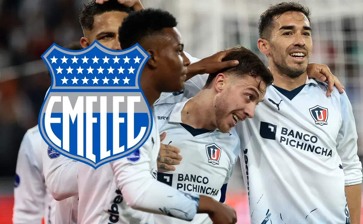Emelec va por un campeón de Copa Sudamericana de Liga de Quito