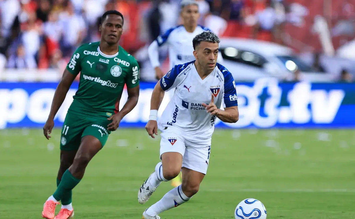 Liga de Quito queda fuera de la Libertadores tras perder con Palmeiras