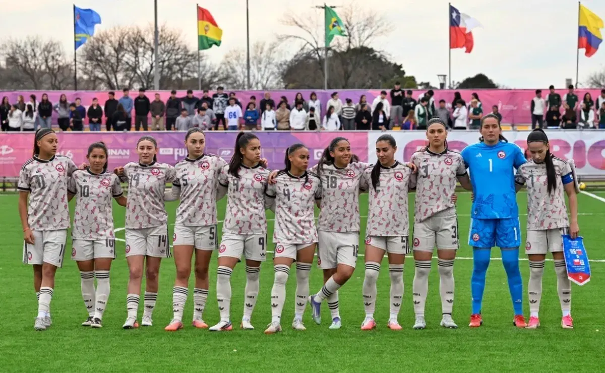 Chile Sub 20 goleó 3-0 a Venezuela en Odesur 2026