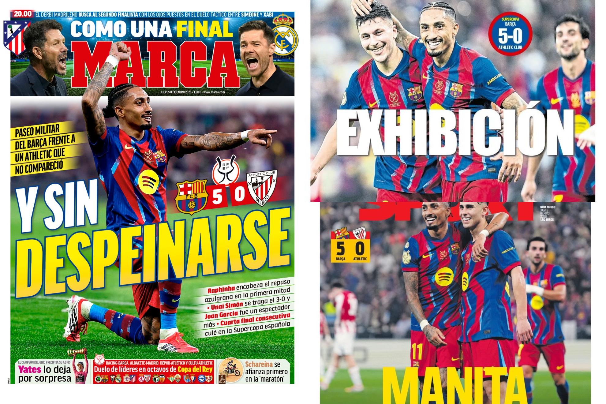 Las portadas del día: 'Sin despeinarse'