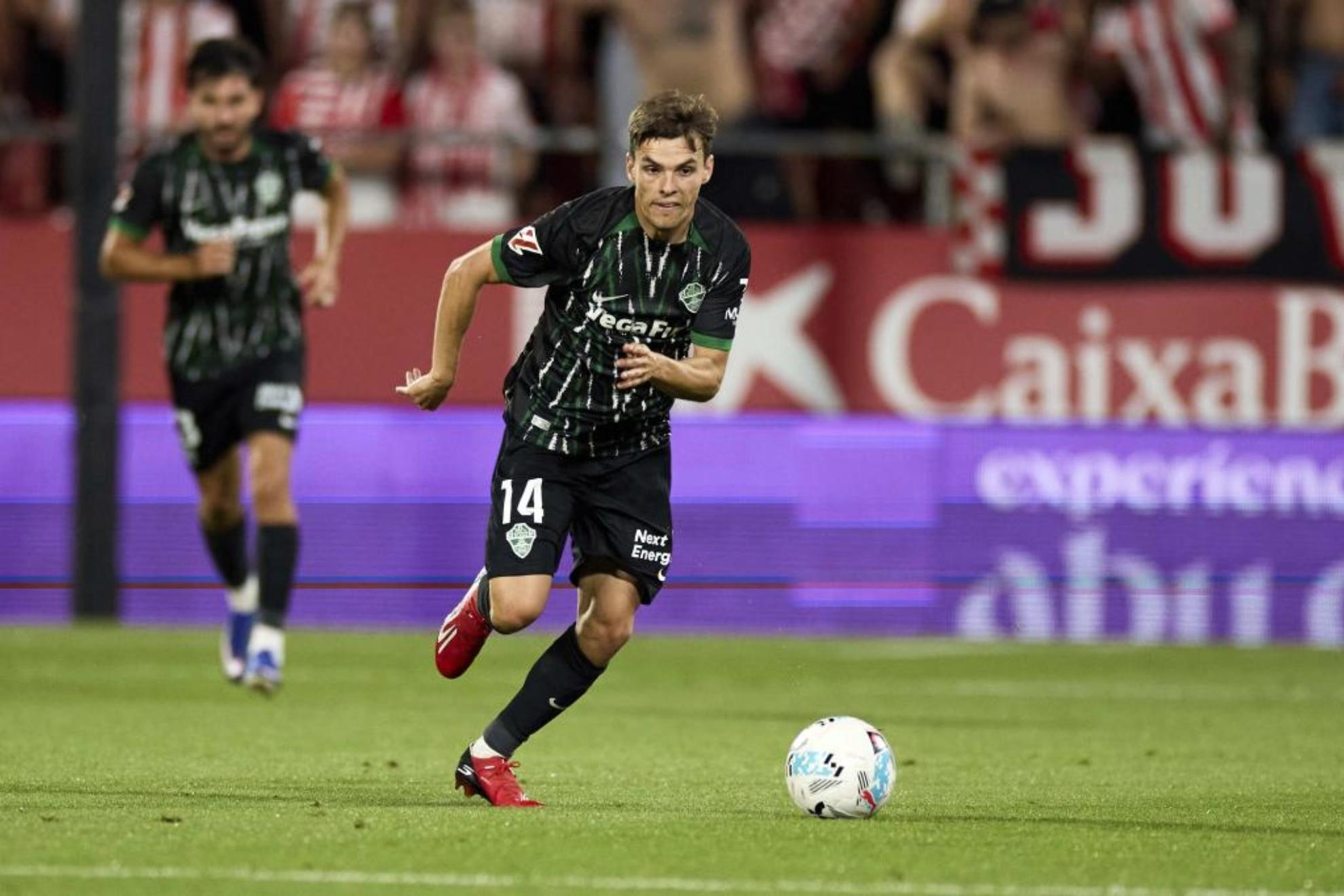 Aleix Febas se despide del Elche entre lágrimas