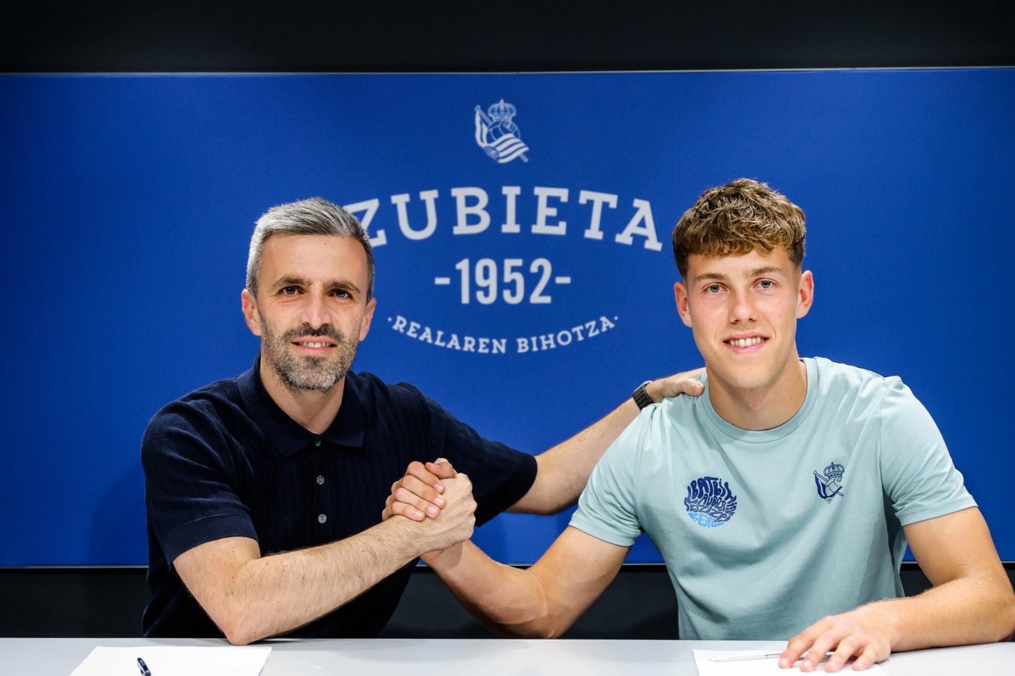 La Real ata a Ibai Aguirre hasta 2031