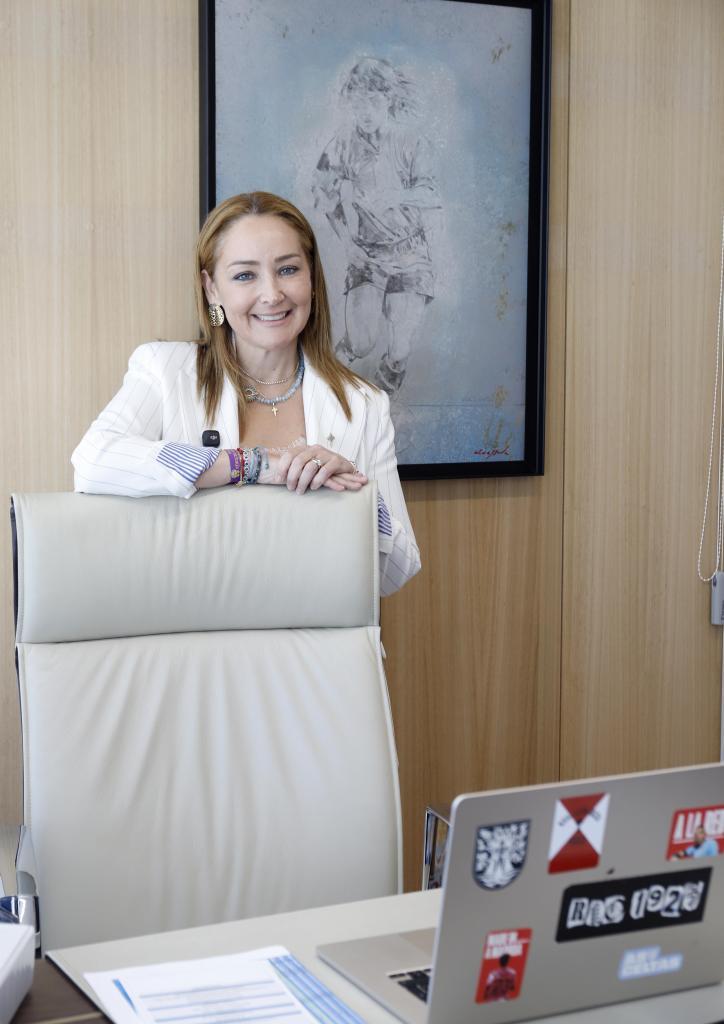 Marián Mouriño, la única presidenta: "Un día veremos a una mujer en el Madrid o en el Barça"