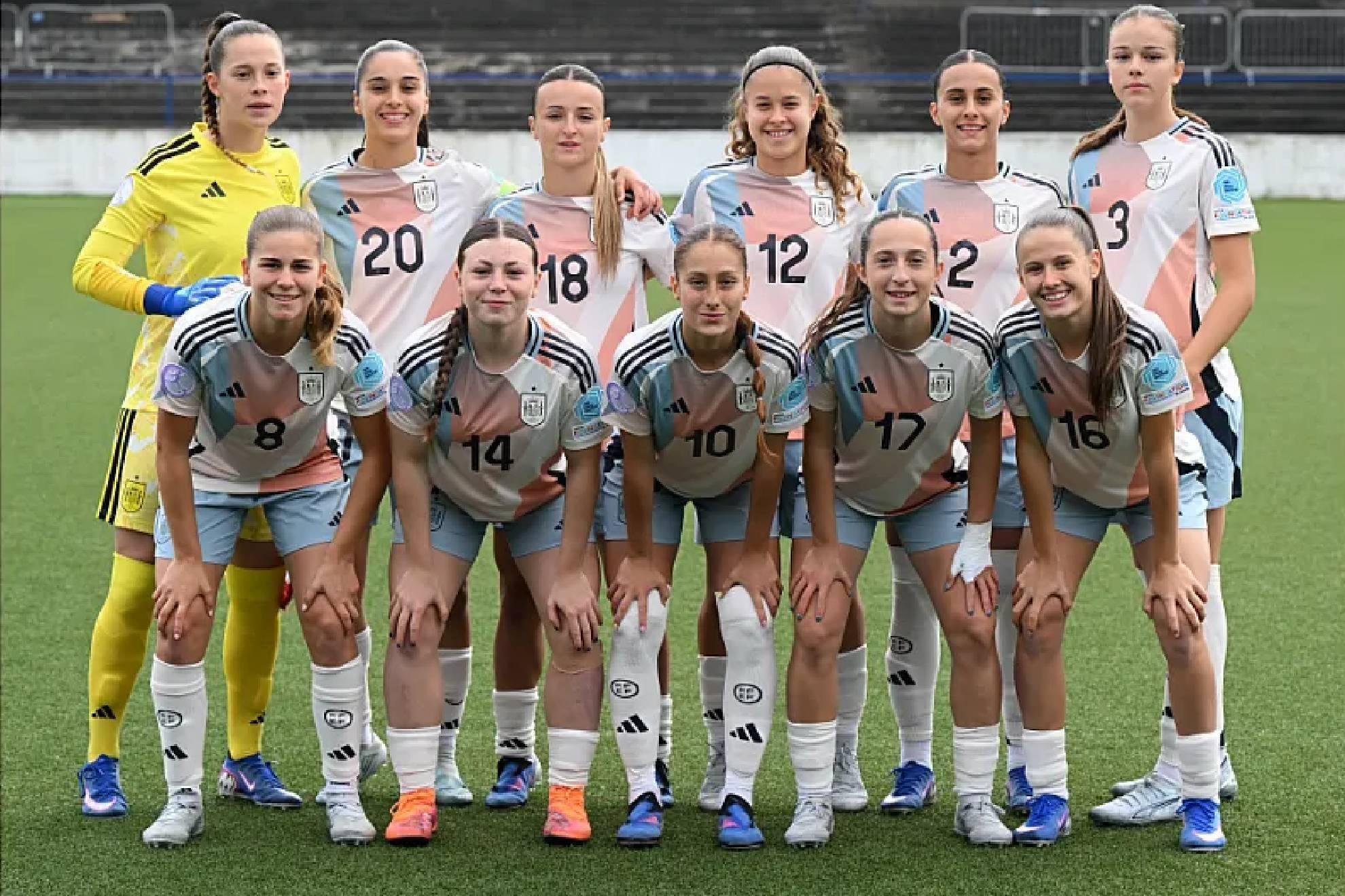 La selección española sub-17 femenina se enfrenta a Polonia en el Europeo