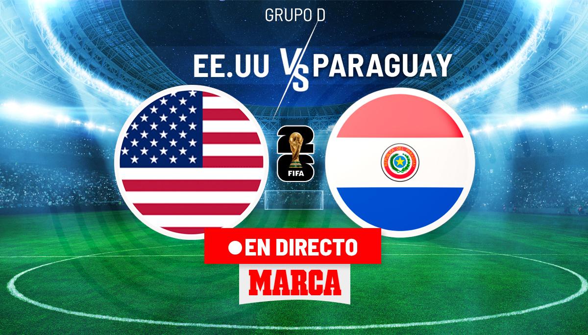 Estados Unidos - Paraguay en directo