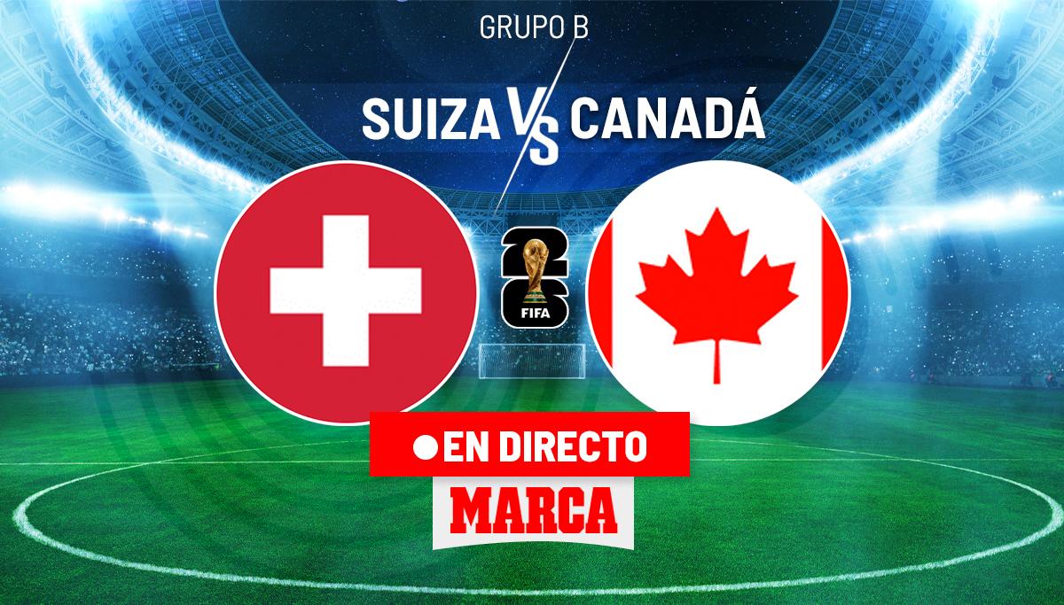 Suiza - Canadá: resumen, resultado y goles del partido de fase de grupos del Mundial