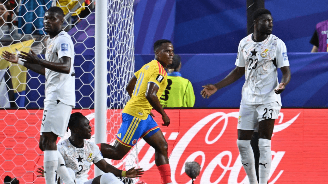 Colombia derrota a Ghana y clasifica a los octavos de final del Mundial 2026