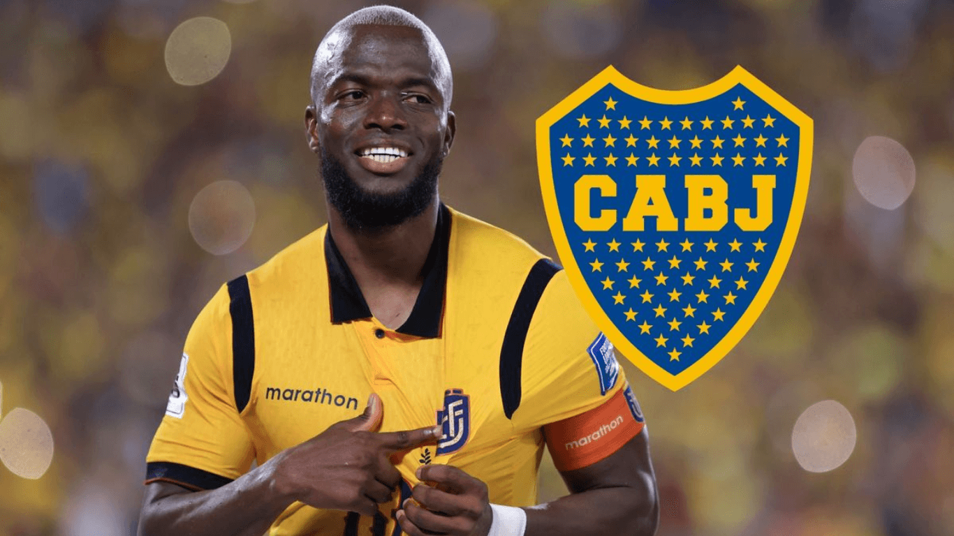 Enner Valencia es oficialmente jugador de Boca Juniors