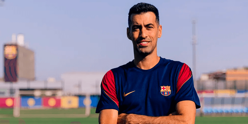 Sergio Busquets regresa al Barça Atlètic
