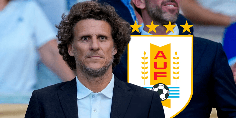 Diego Forlán, nuevo director técnico de la selección de Uruguay