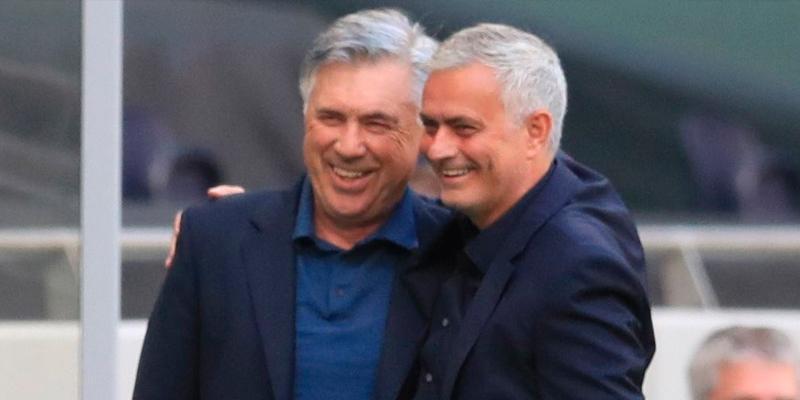 Mourinho bromea: 'Estoy harto de Ancelotti' en Real Madrid