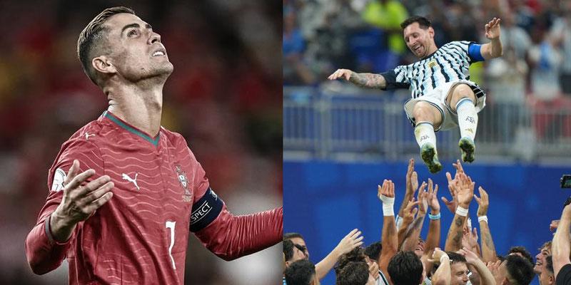 Messi y Cristiano: Dos Despedidas Diferentes