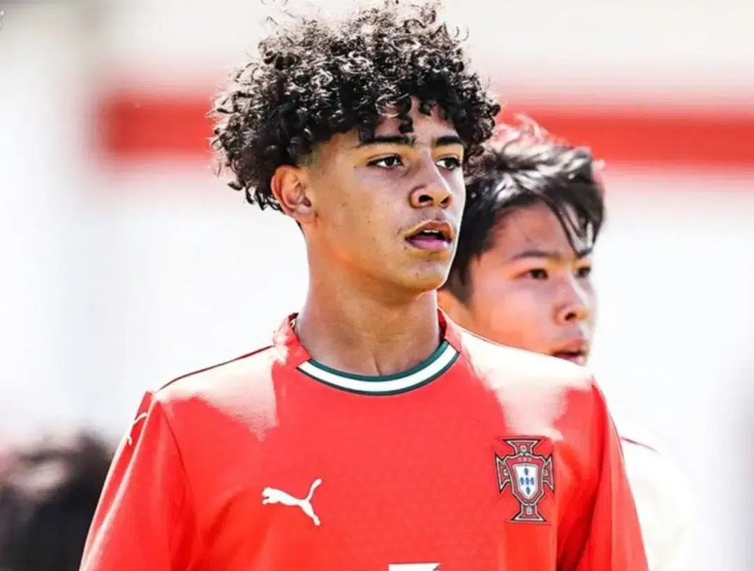 Cristiano Ronaldo Jr. fue convocado por primera vez a la Sub-16 de Portugal