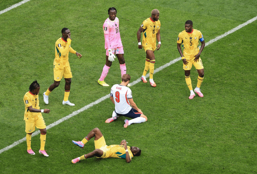 Inglaterra y Ghana empataron 0-0 en Boston