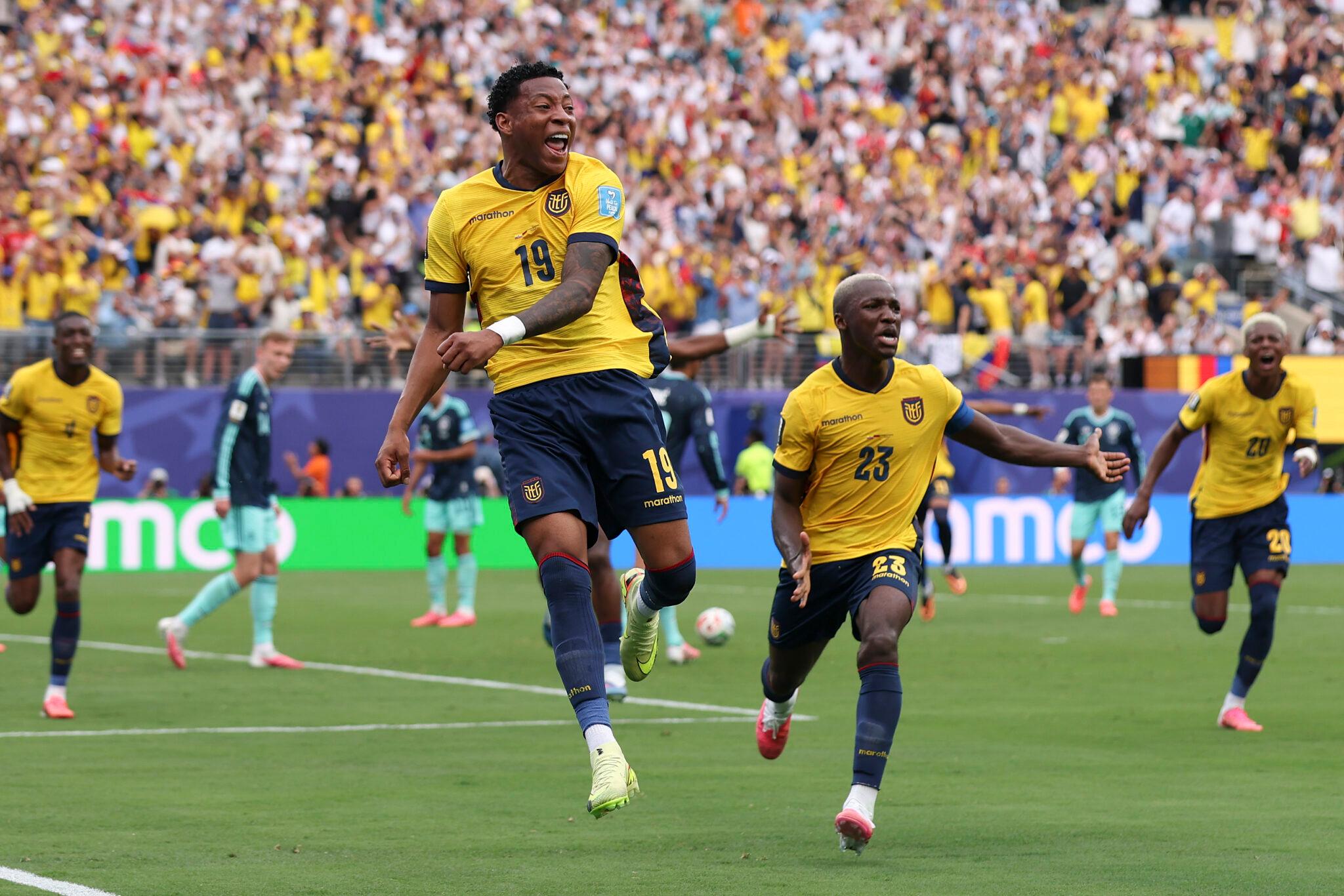 Ecuador vence a Alemania 2-1 y avanza a octavos del Mundial 2026