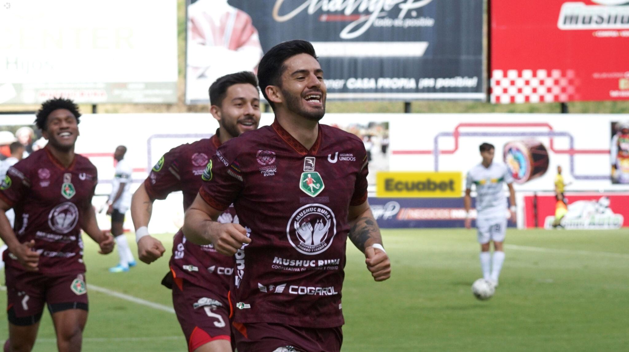 Mushuc Runa venció a Orense y cerró la Fecha 20 con un triunfo clave