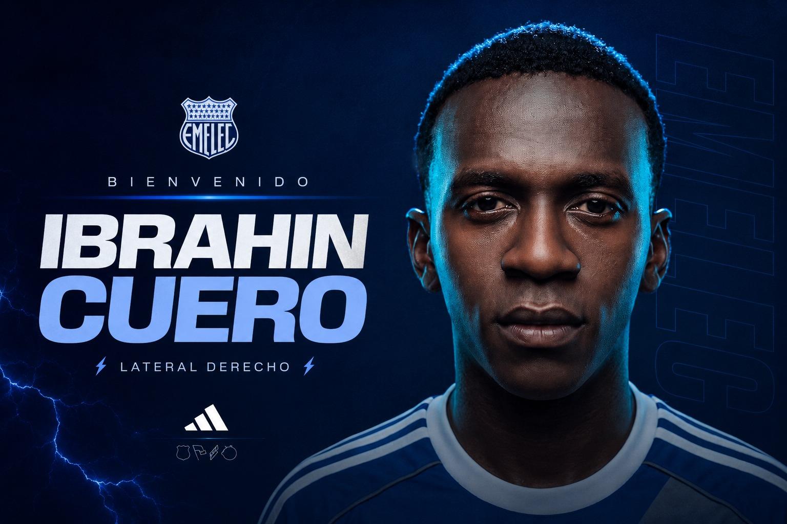 Ibrahim Cuero es nuevo jugador de Emelec