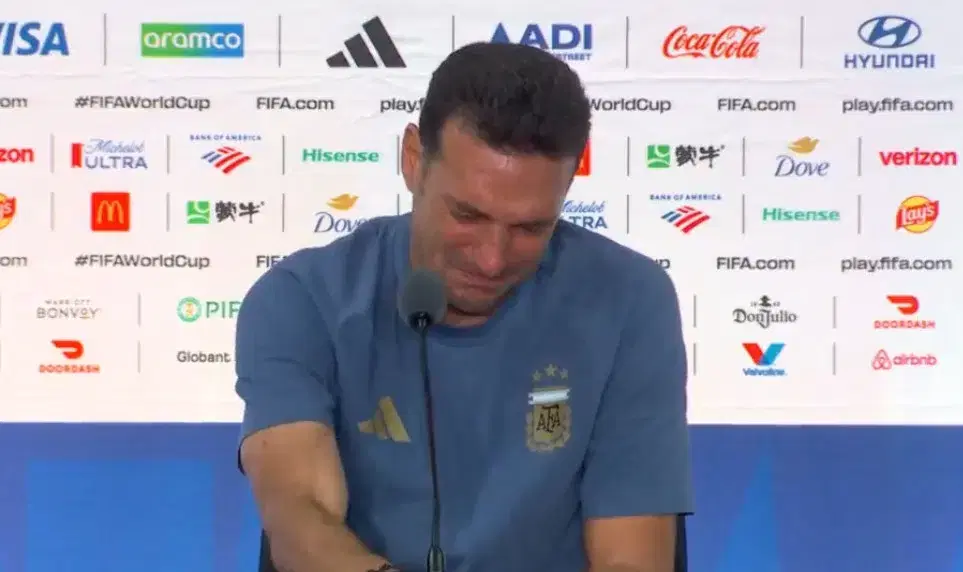 Scaloni se emociona tras la final y su futuro queda en duda