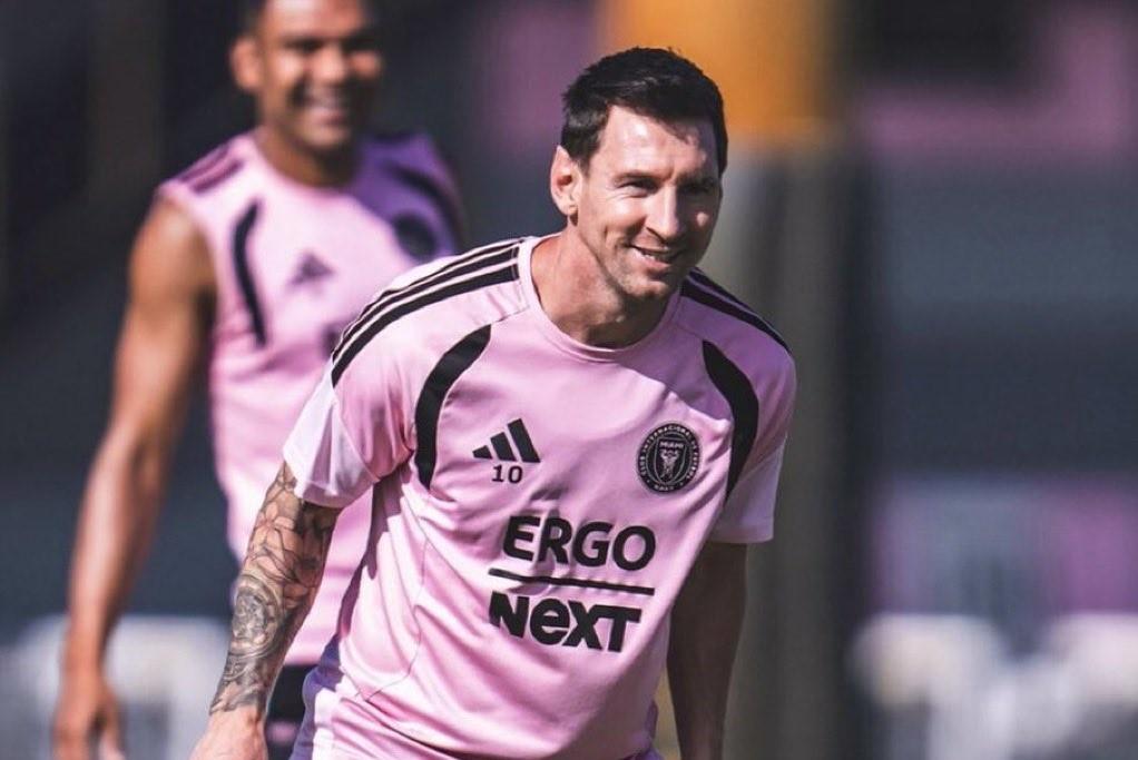 Messi vuelve a entrenar con Inter Miami