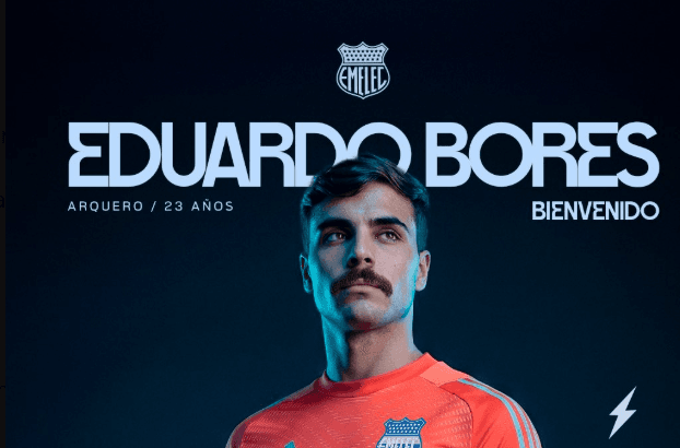 Emelec CONFIRMA el fichaje de Eduardo Bores, arquero que llega desde Independiente del Valle