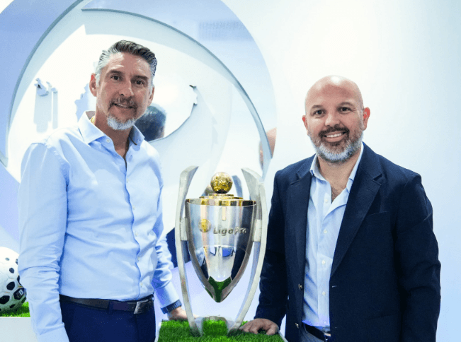 Miguel Montalvo visitó LigaPro y se reunió con Miguel Ángel Loor