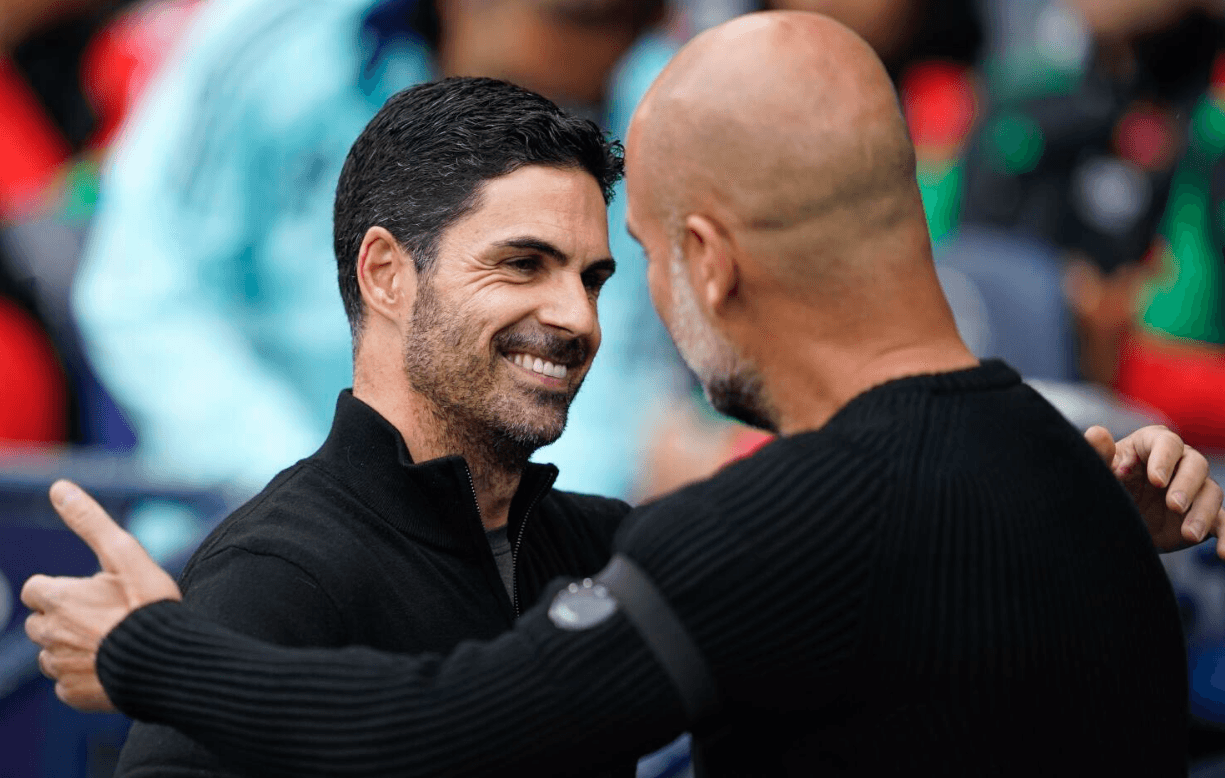 Arteta reconoce a Guardiola como el mejor técnico de la historia del fútbol