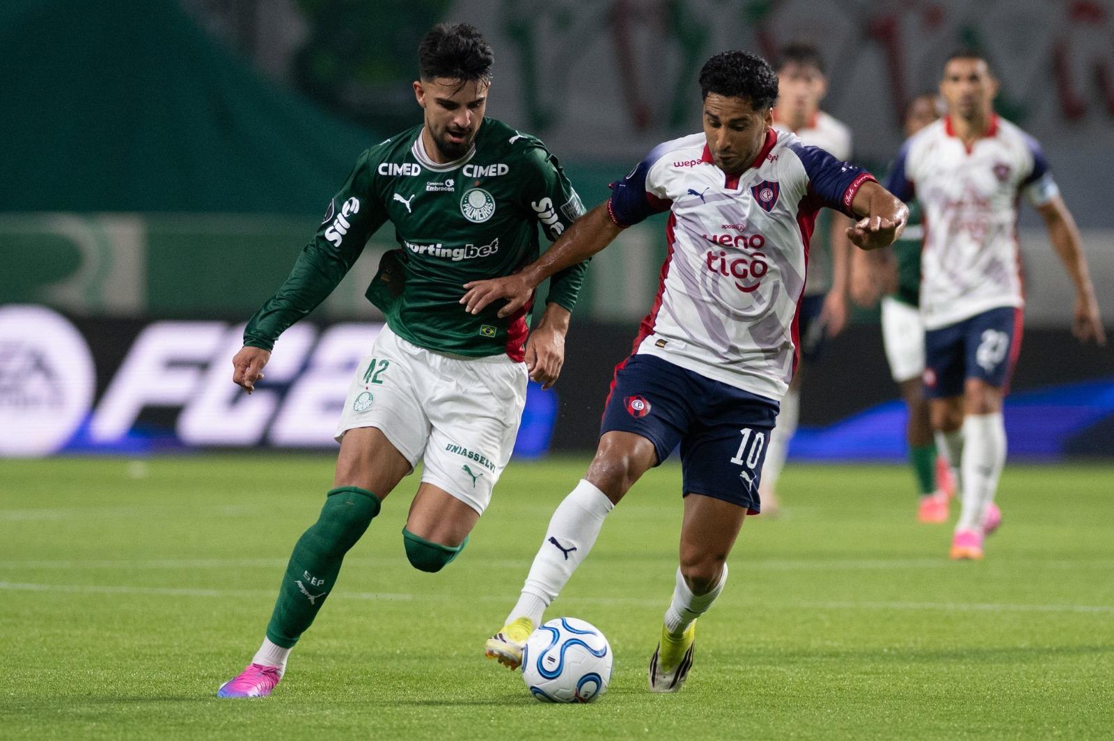 Cerro Porteño logró un empate agónico ante Palmeiras