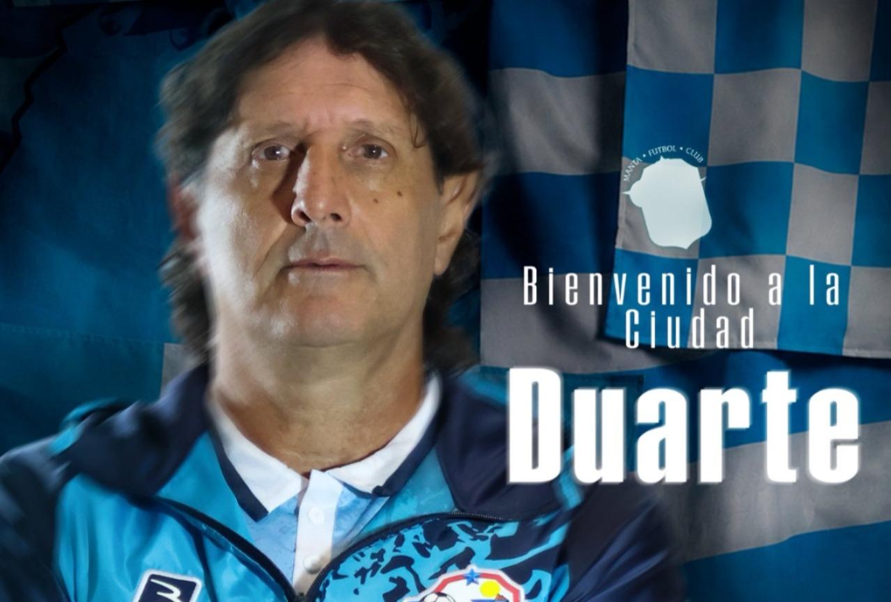 OFICIAL: Raúl Duarte es nuevo DT del Manta