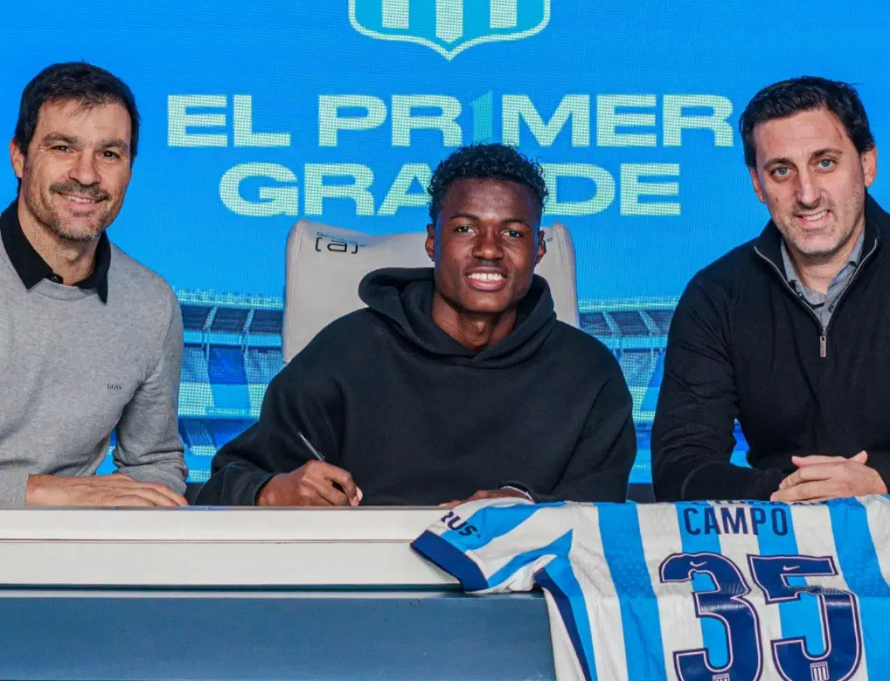Oficial: Alberto Campo firma con Racing hasta 2030