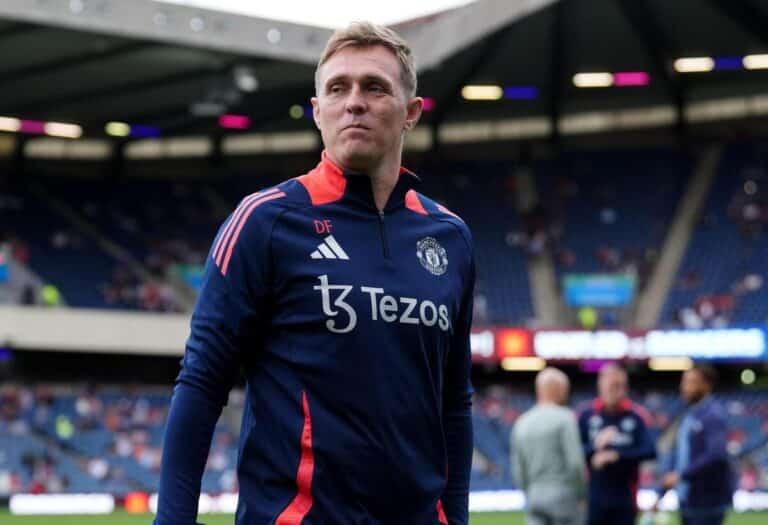 Darren Fletcher mantiene la mirada en la FA Cup mientras se habla de un puesto permanente en el United