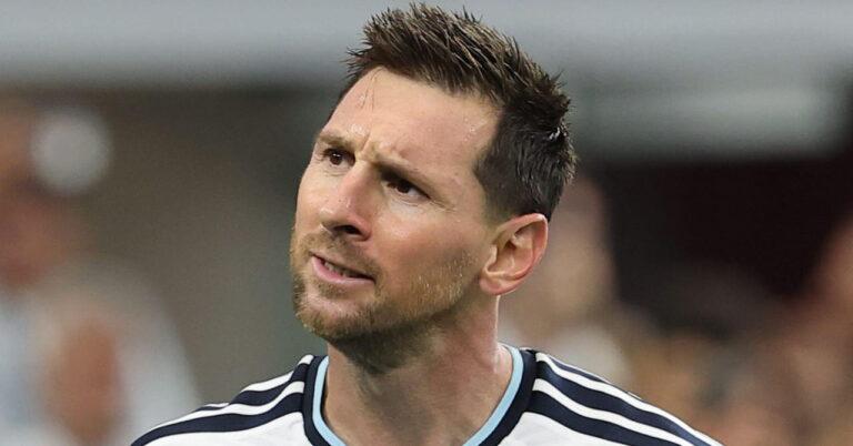 Messi expresa su dolor por la derrota ante España en la final del Mundial