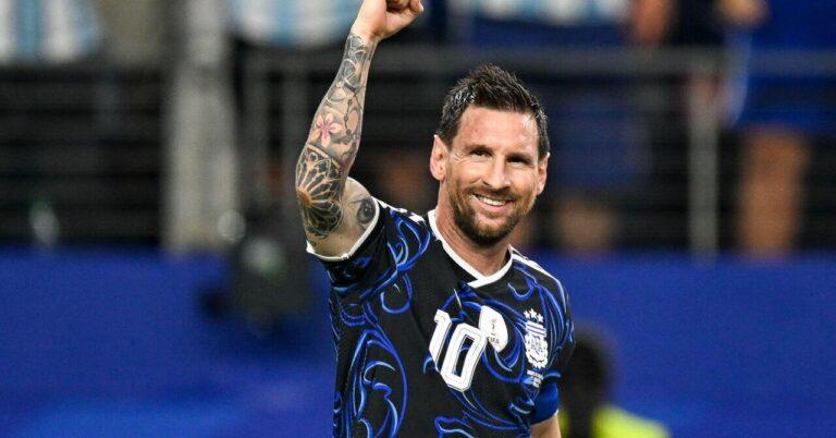 Messi dedica victoria de Argentina sobre Inglaterra a Maradona
