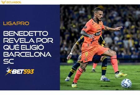 Darío Benedetto resurge en Barcelona SC