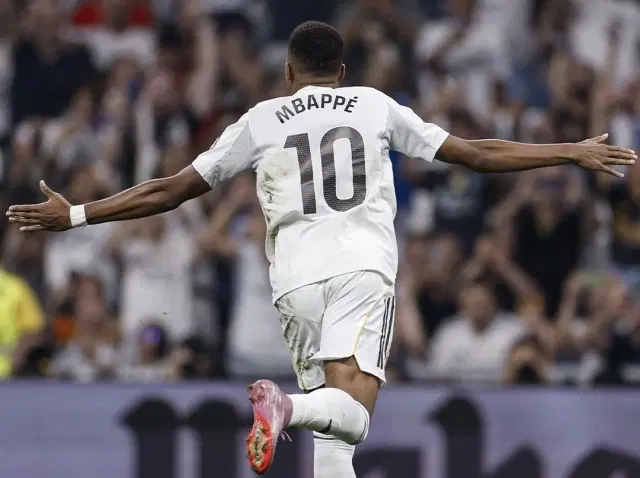 Mbappé debuta con gol y otorga los primeros tres puntos al Real Madrid en LaLiga