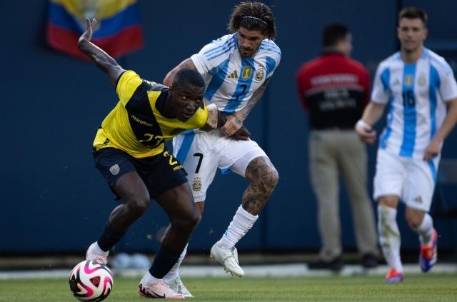 Rodrigo De Paul cree que Ecuador será el equipo revelación del Mundial