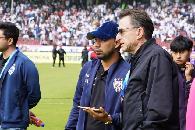 Deller tras la eliminación de Independiente del Valle