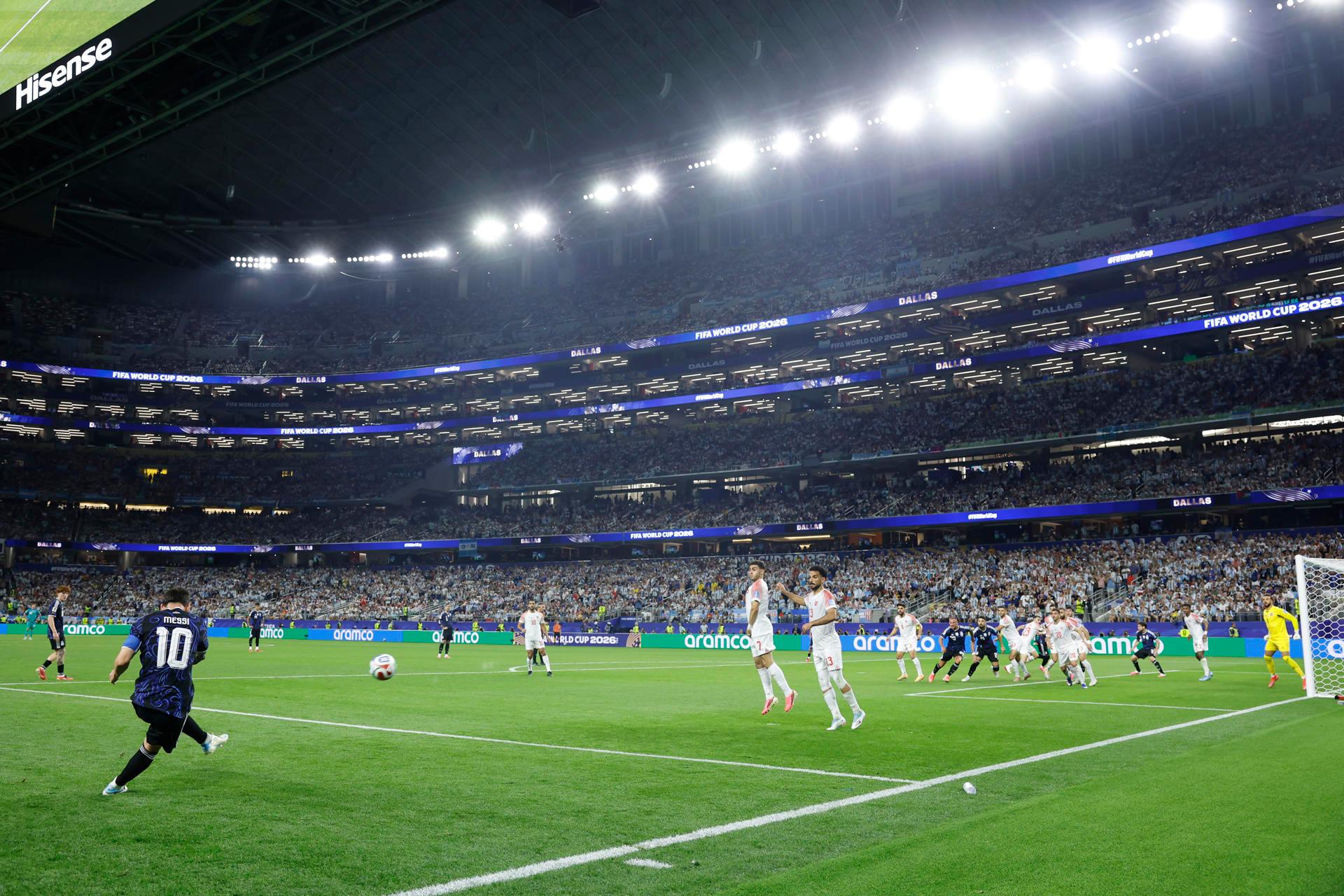Argentina cumplió con su rol de favorito y venció a Jordania para sostenerse en el Mundial (VIDEO)