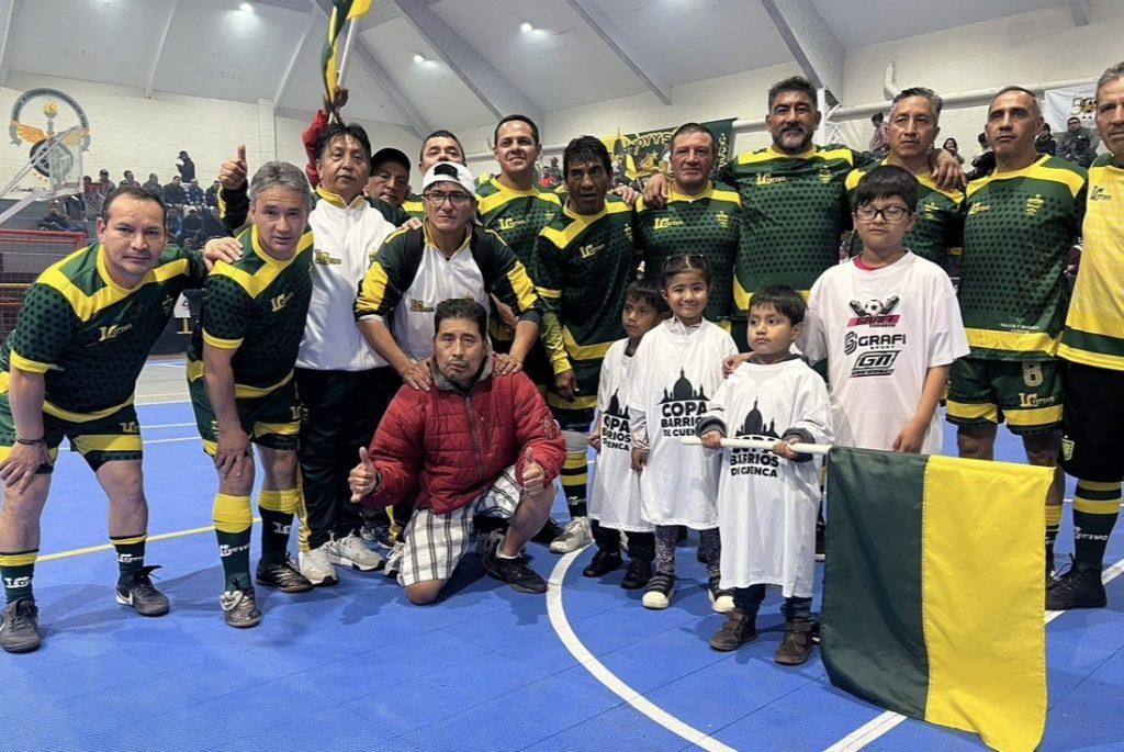 El Vecino y Virgen del Milagro, campeones de la Copa Barrios de Cuenca