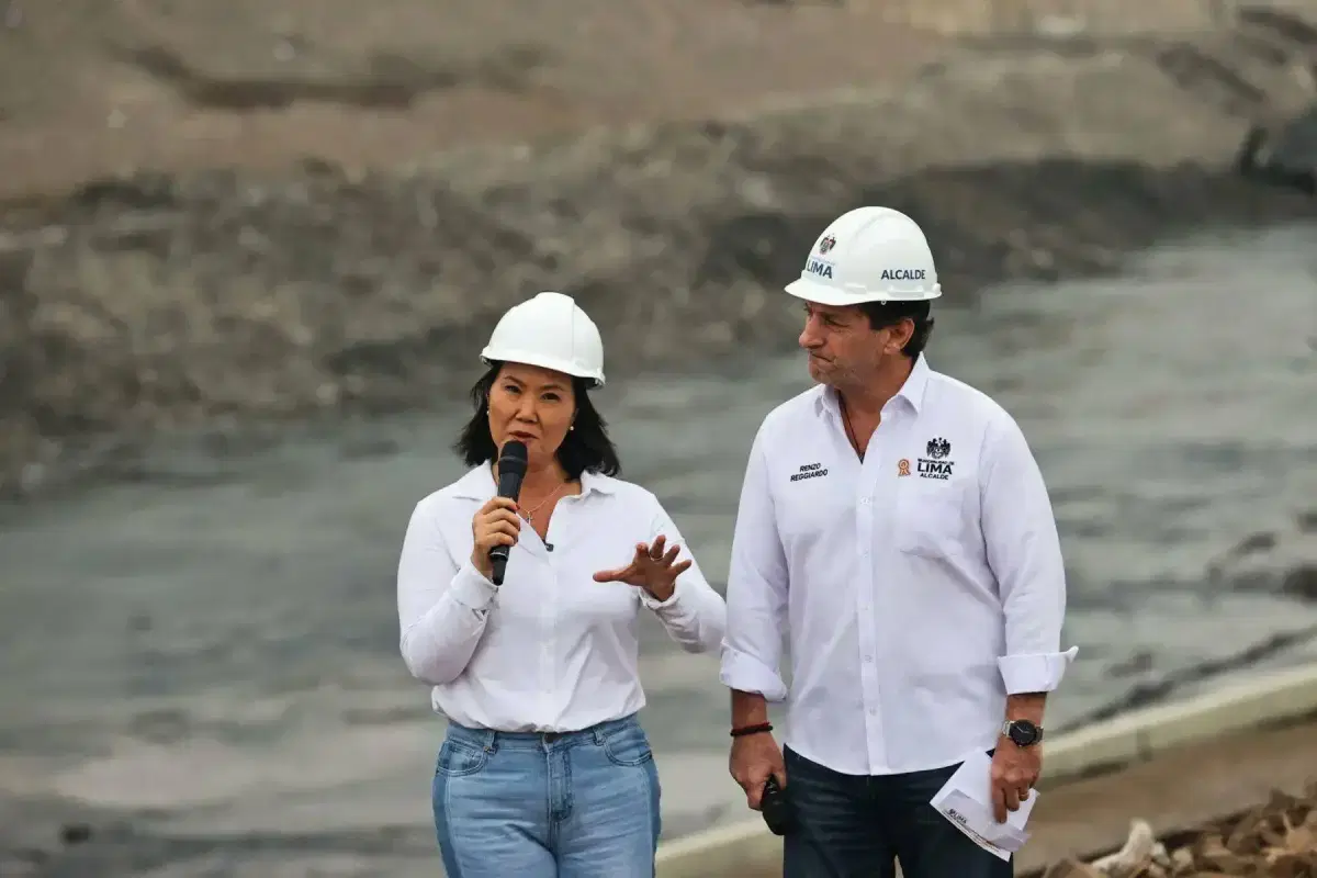 Fujimori inicia primeras obras de prevención ante riesgos de El Niño en Perú